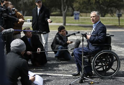 governor abbott wheelchair accident